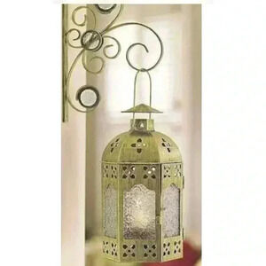 NEW PARTYLITE TRANQUIL LIGHT LANTERN W/VOTIVE CUP & BRACKET P8181L P8181WB RARE
